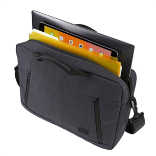 Case Logic Huxton Attaché, 14", must - Sülearvutikott