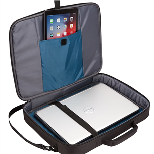 Case Logic Advantage Briefcase, 17,3", must - Sülearvutikott