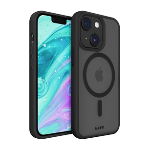 LAUT HUEX PROTECT, iPhone 14, must - Nutitelefoni ümbris L-IP22A-HPT-BK