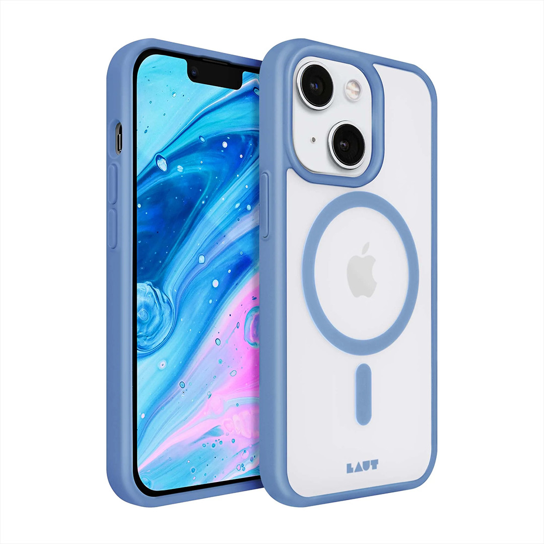LAUT HUEX PROTECT, iPhone 14, blue  - Smartphone case