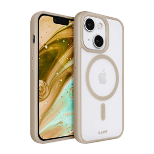 LAUT HUEX PROTECT, iPhone 14 Plus, светло-коричневый - Чехол для смартфона L-IP22C-HPT-BR