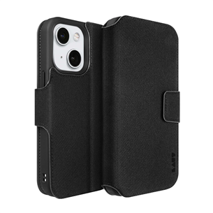 LAUT URBAN FOLIO, iPhone 14, black - Smartphone case L-IP22A-UF-BK