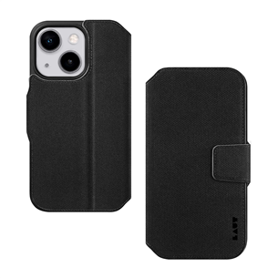 LAUT URBAN FOLIO, iPhone 14, black - Smartphone case