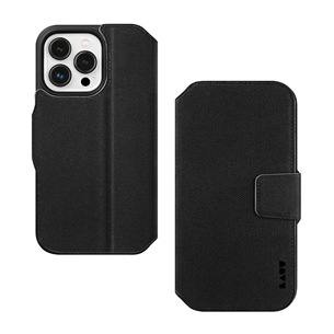 LAUT URBAN FOLIO, iPhone 14 Pro, black - Smartphone case