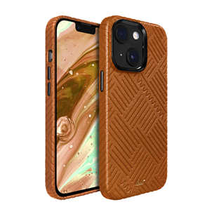 LAUT MOTIF, iPhone 14 Plus, stripes, pruun - Nutitelefoni ümbris L-IP22C-MO-BRL