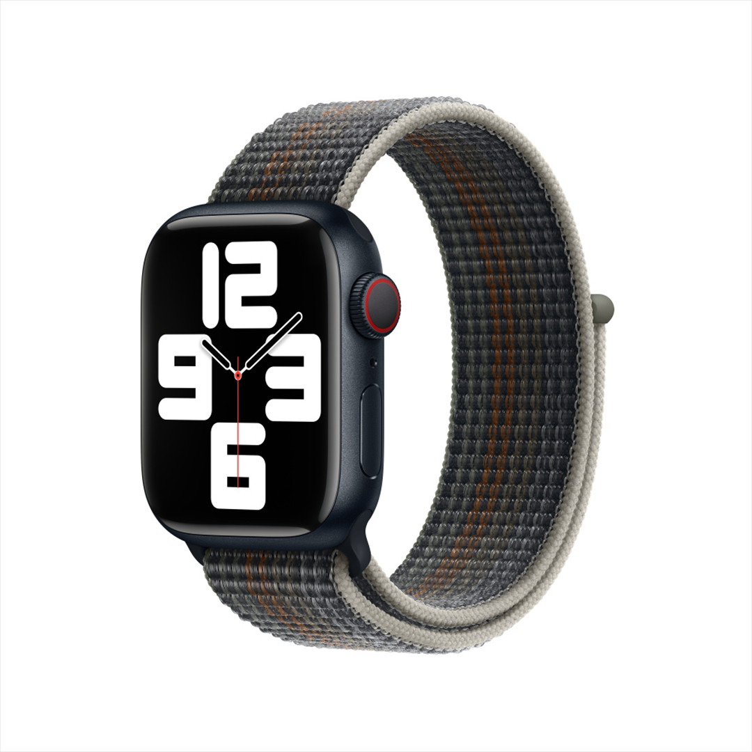 Apple Watch 41mm, Sport Loop, tumeroheline / hall - Vahetusrihm