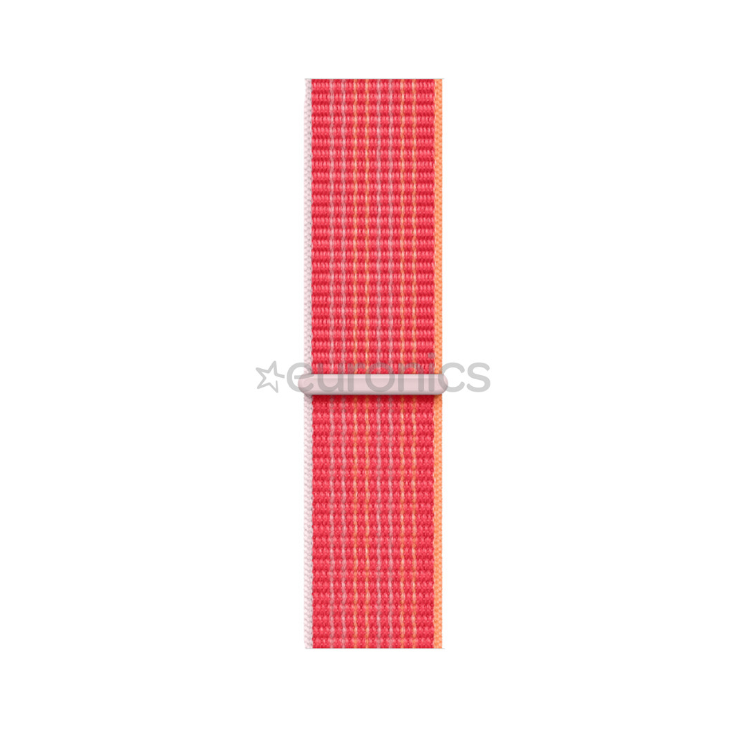 Apple Watch 45 мм, Sport Loop, (PRODUCT)RED - Сменный ремешок