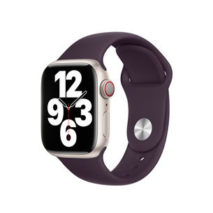 Apple Watch 45mm, Sport Band, tumepunane - Vahetusrihm