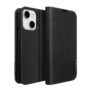 LAUT PRESTIGE FOLIO, iPhone 14, black - Smartphone book cover L-IP22A-PRE-BK