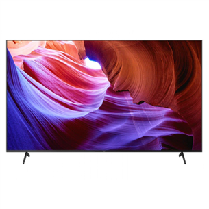 Sony X85K, 65'', 4K UHD, LED LCD, боковые ножки, черный - Телевизор KD65X85KAEP