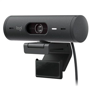 Logitech Brio 500, graphite - Webcam 960-001422