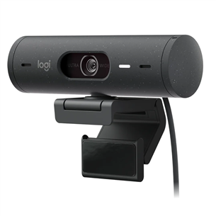 Logitech Brio 500, FHD, black - Webcam