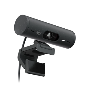 Logitech Brio 500, FHD, black - Webcam