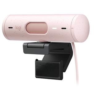 Logitech Brio 500, FHD, rose - Webcam