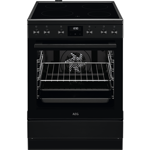 AEG, 73 L, black - Freestanding Ceramic Cooker