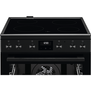 AEG, 73 L, black - Freestanding Ceramic Cooker