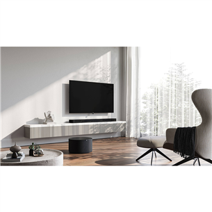 Loewe bild i, 55'', 4K UHD, OLED, jalg keskel, must - Teler