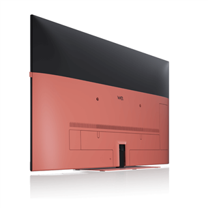 Loewe We. SEE, 43", 4K UHD, LED LCD, central stand, red - TV