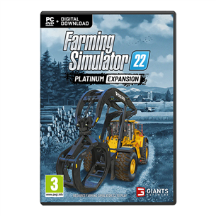 Farming Simulator 22 Platinum Edition, PC - Mäng (Eeltellimisel) 4064635100494