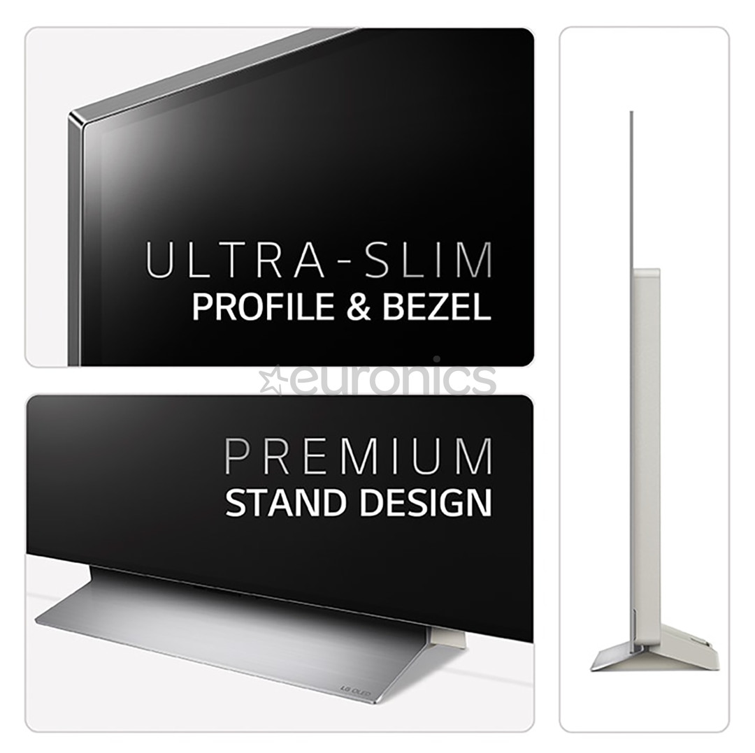 LG OLED evo C2, Ultra HD, 55'', OLED, gray/white - TV