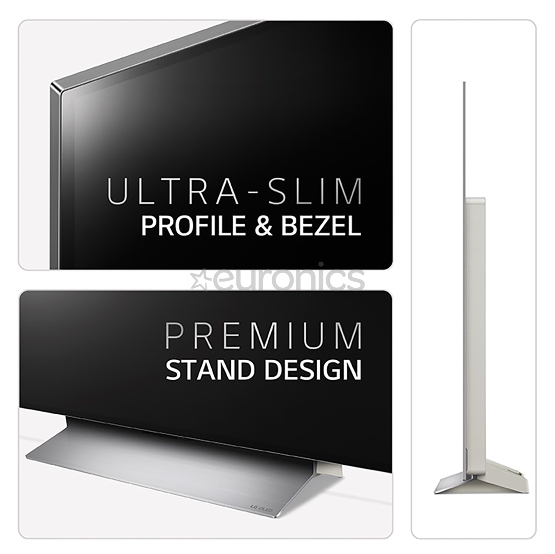 LG OLED evo C2, Ultra HD, 55'', OLED, gray/white - TV