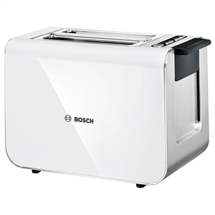 Bosch Styline, 860 W, white/inox - Toaster