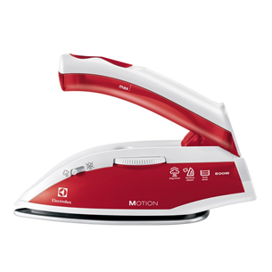 Electrolux, 800 W, white/red - Travel iron EDBT800
