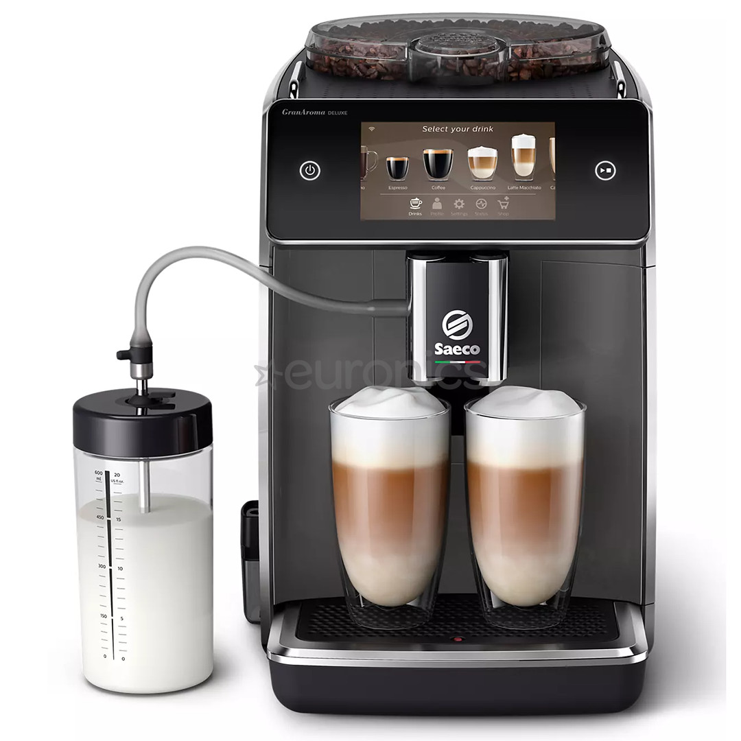 Saeco GranAroma Deluxe, must - Espressomasin