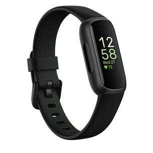 Fitbit Inspire 3, must - Aktiivsusmonitor FB424BKBK