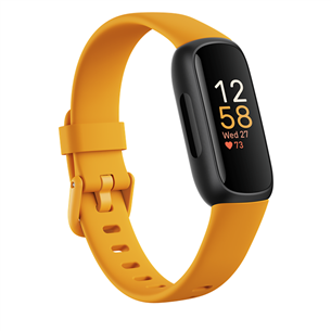 Fitbit Inspire 3, black/yellow - Activity tracker