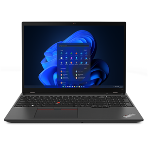 Lenovo ThinkPad T16 Gen 1, 16", WUXGA, i7, 16 ГБ, 512 ГБ, черный - Ноутбук 21BV009VMX