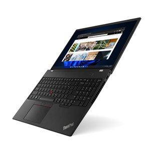 Lenovo ThinkPad T16 Gen 1, 16", WUXGA, i7, 16 GB, 512 GB, must - Sülearvuti
