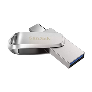 SanDisk Ultra Dual Drive Luxe, USB-A, USB-C, 512 GB - Mälupulk