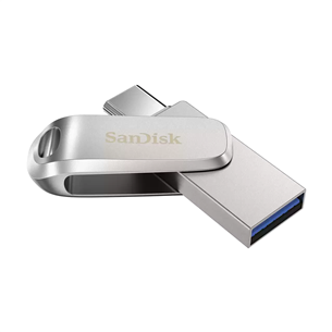 SanDisk Ultra Dual Drive Luxe, USB-A, USB-C, 1 TB - Mälupulk
