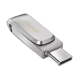 SanDisk Ultra Dual Drive Luxe, USB-A, USB-C, 1 TB - Mälupulk