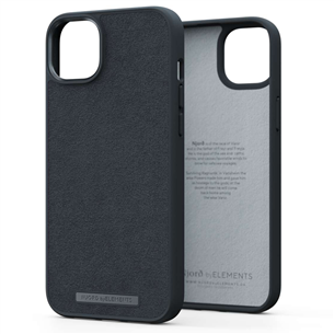 Njord byElements Suede Comfort+, iPhone 14 Plus, black - Case NA42CM00