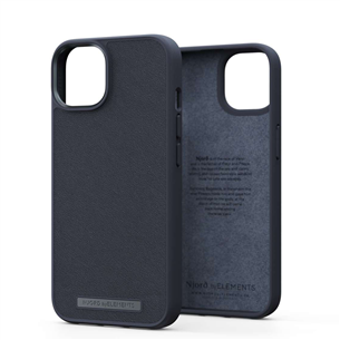 Njord byElements Genuine Leather, iPhone 14, black - Case
