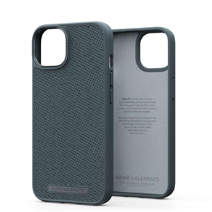 Njord byElements Fabric Tonal, iPhone 14, серый - Чехол NA41TN09