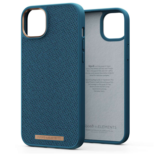 Njord byElements Fabric Tonal, iPhone 14 Plus, sinine - Ümbris NA42TN01
