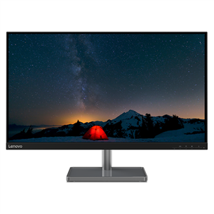 Lenovo L28u-35, 28'', UHD, LED IPS, black/gray - Monitor