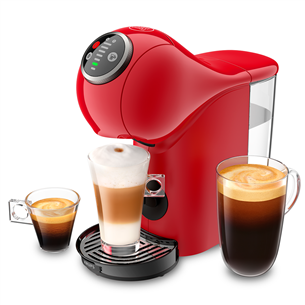 Krups NESCAFÉ® Dolce Gusto® Genio S Plus, red - Capsule coffee machine