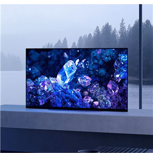 Sony Bravia XR A90K, 42", 4K UHD, OLED, центральная подставка, черный - Телевизор