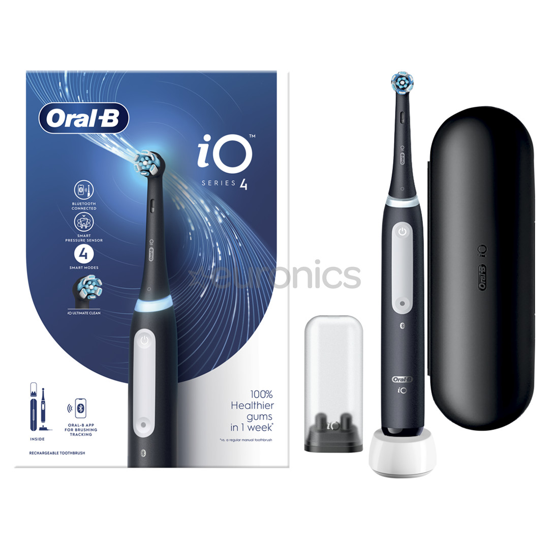 Braun Oral-B iO4, black - Electric toothbrush