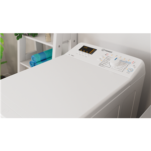 Indesit, 6 kg, sügavus 60 cm, 1000 p/min - Pealtlaetav pesumasin