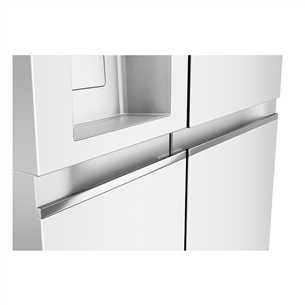 LG, water & ice dispenser, 635 L, height 179 cm, white - SBS Refrigerator