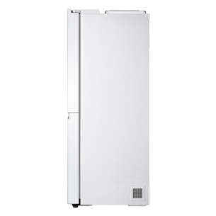 LG, water & ice dispenser, 635 L, height 179 cm, white - SBS Refrigerator