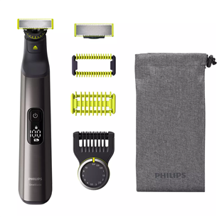 Philips OneBlade Pro Nägu + keha, hall - Hübriidraseerija QP6551/15