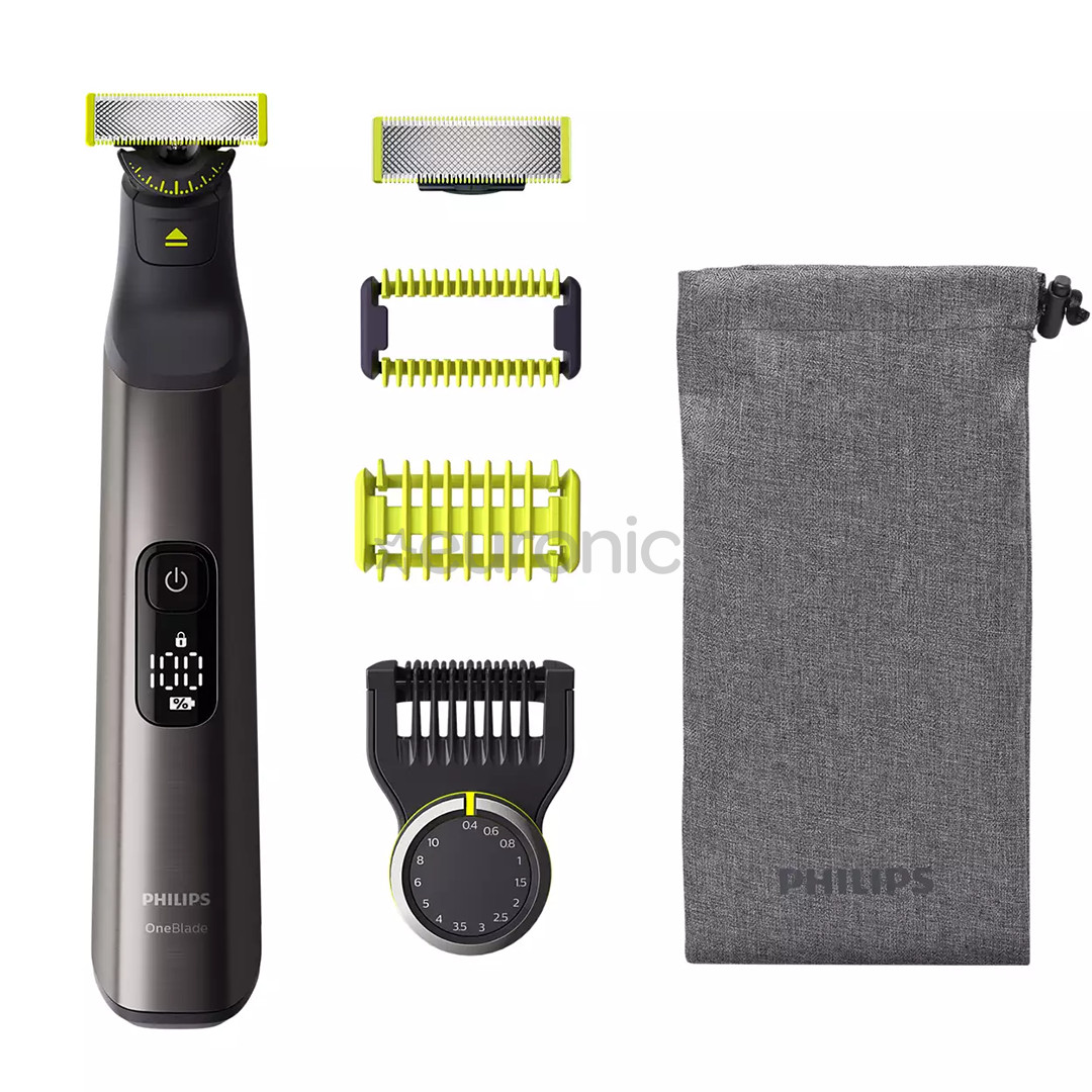 Philips OneBlade Pro Nägu + keha, hall - Hübriidraseerija