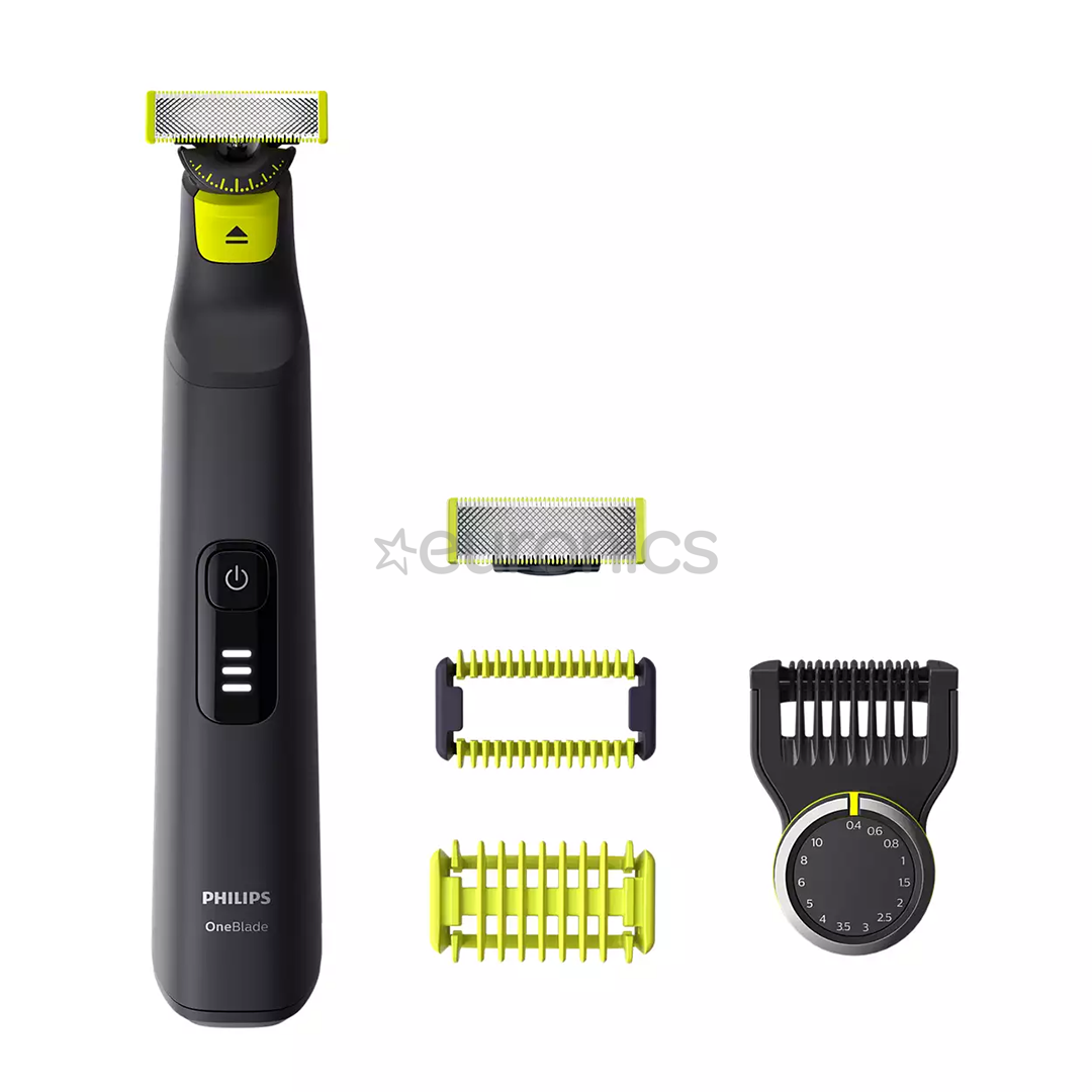 Philips OneBlade Face + body, black - Hybrid trimmer, QP6541/15