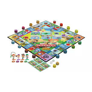 Hasbro Monopoly: Animal Crossing New Horizons - Lauamäng